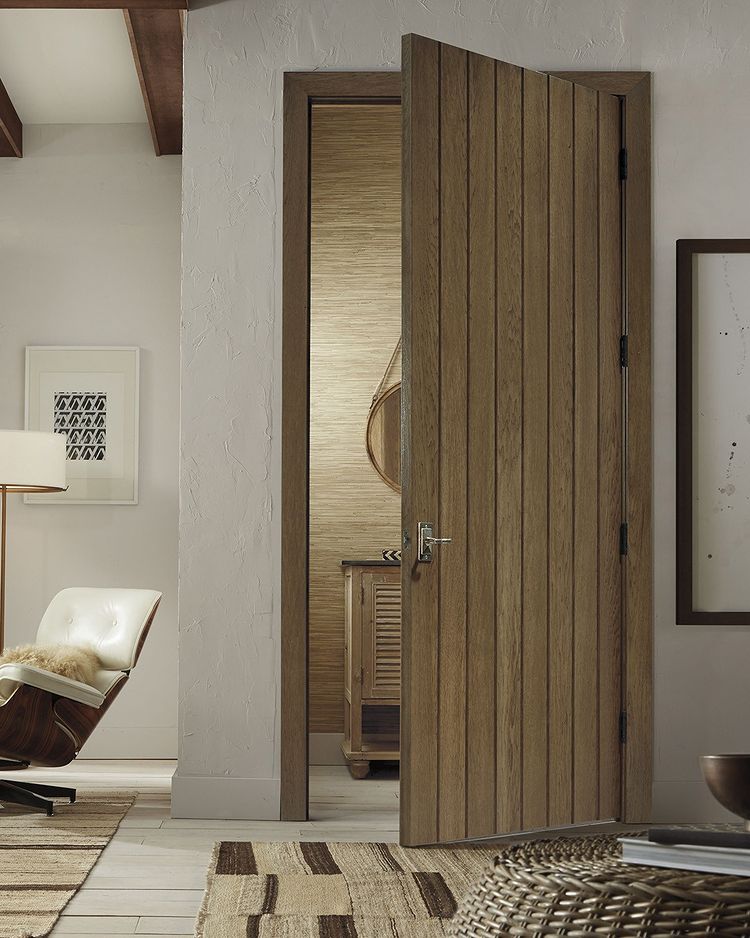 Simple yet elegant, the Marvin TruStile VG1000 plank doors are a stylish addition to any home in Beverly Hills. Reach out to Westside Door for this and other TruStile products.