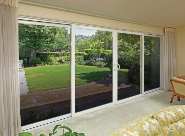 Milgard® Tuscany Series V400 Sliding Patio Doors: Space Saving And Easy ...