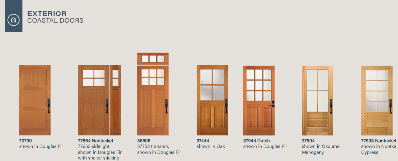 SIMPSON® Coastal Front Doors fulfill these requirements and are available at Westside Door, a SIMPSON® Door Company Authorized Dealer. Westside Door serves West Los Angeles and the Southern California area. Also serving Orange County, South Bay, Beverly Hills, Malibu, West Los Angeles and all of Southern California. Call us: (310) 478-0311