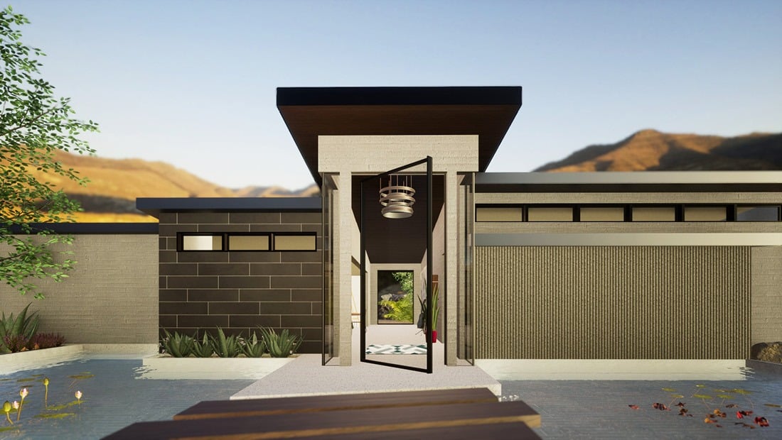 FLEETWOOD® EDGE Collection |p| Pivot Door: Virtually Frameless for ...